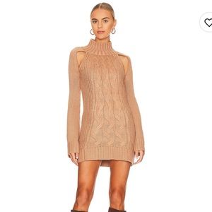 Tularosa Losa Mini Dress color Camel. Brand new tag attached